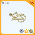 MC556 Chain accessories gold custom handbag metal tags